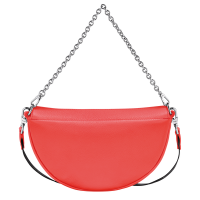 Smile S Crossbody bag Strawberry - Leather | Longchamp US