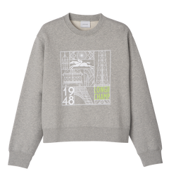 Sweatshirt , Grey - Jersey