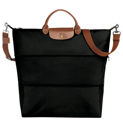 Sac de voyage extensible Le Pliage Original , Toile recycl&eacute;e - Noir