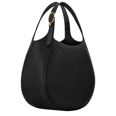Le Foulonné Handbag S, Black