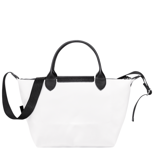Le Pliage Energy S Handbag , White - Recycled canvas - View 4 of  6