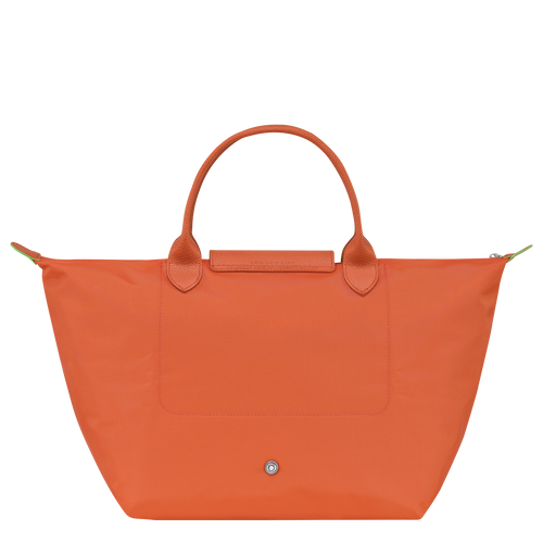 Le Pliage Green M Handbag , Carot - Recycled canvas - View 4 of 6