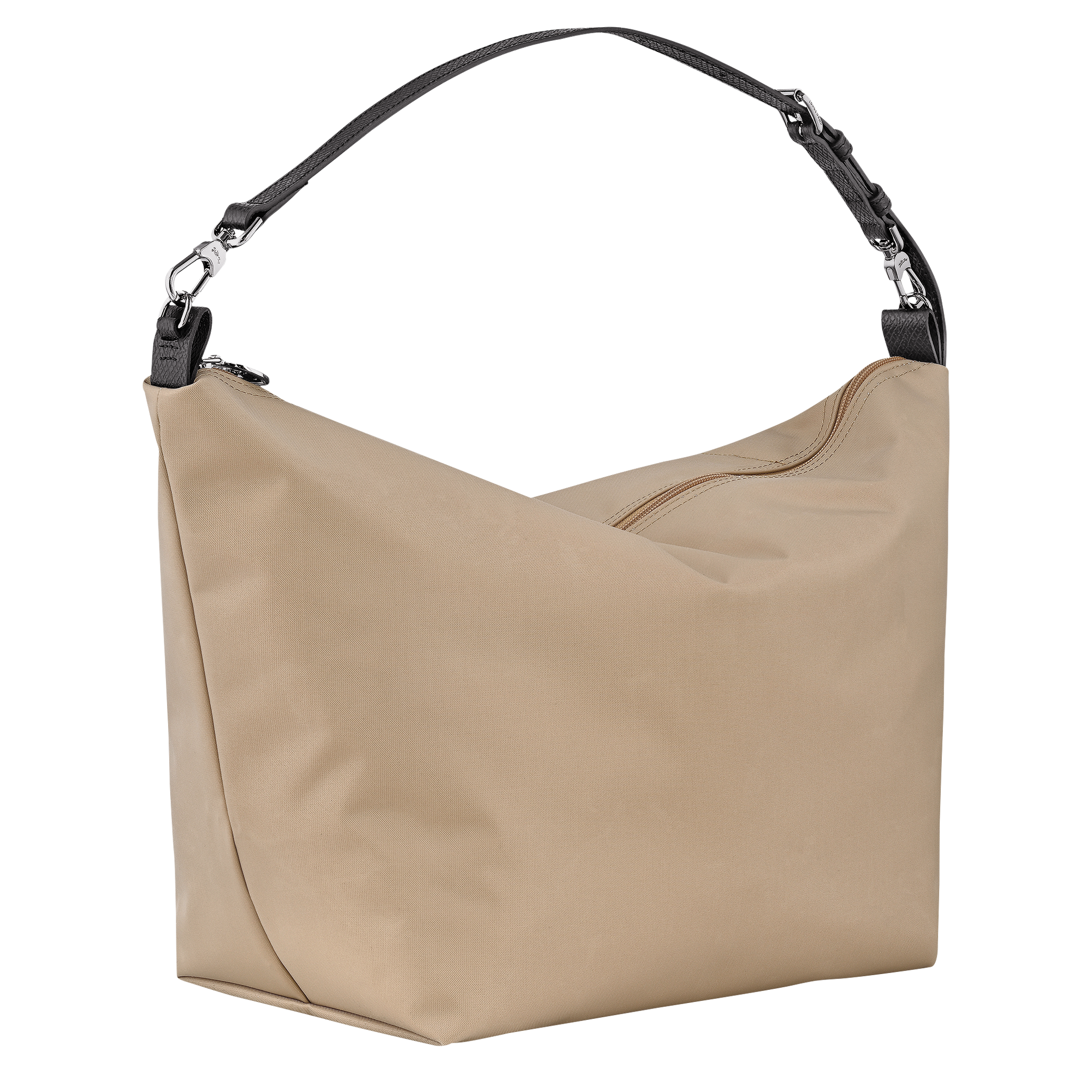 Le Slouchy Hobo bag M, Biscuit