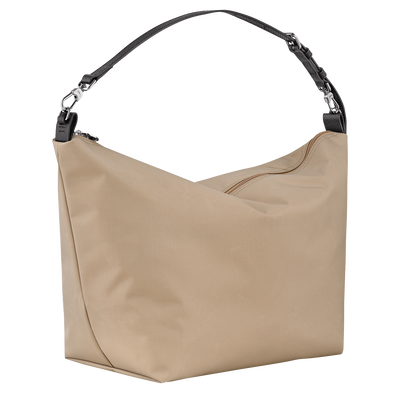 Le Slouchy Hobo bag M, Biscuit