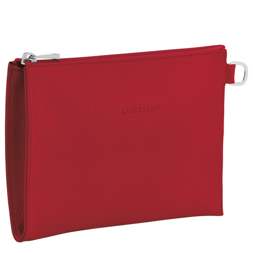 Pochette Le Foulonné Rouge (L2541021545) | Longchamp FR Pochette Le Foulonné Rouge (L2541021545) | Longchamp FR