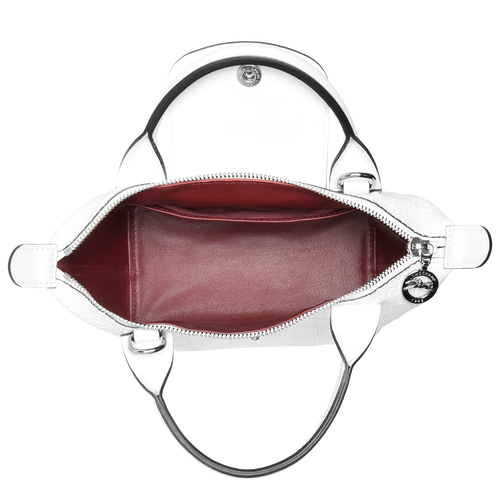 Mini top-handle bag, White View 4 of Mini top-handle bag, White, hi-res