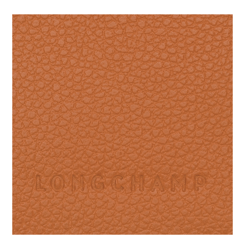 Le Foulonn&eacute; Passport cover , Amber - Leather  - View 4 of  4