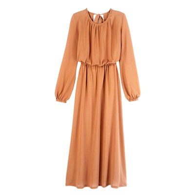 Long dress , Amber - Crepe jersey