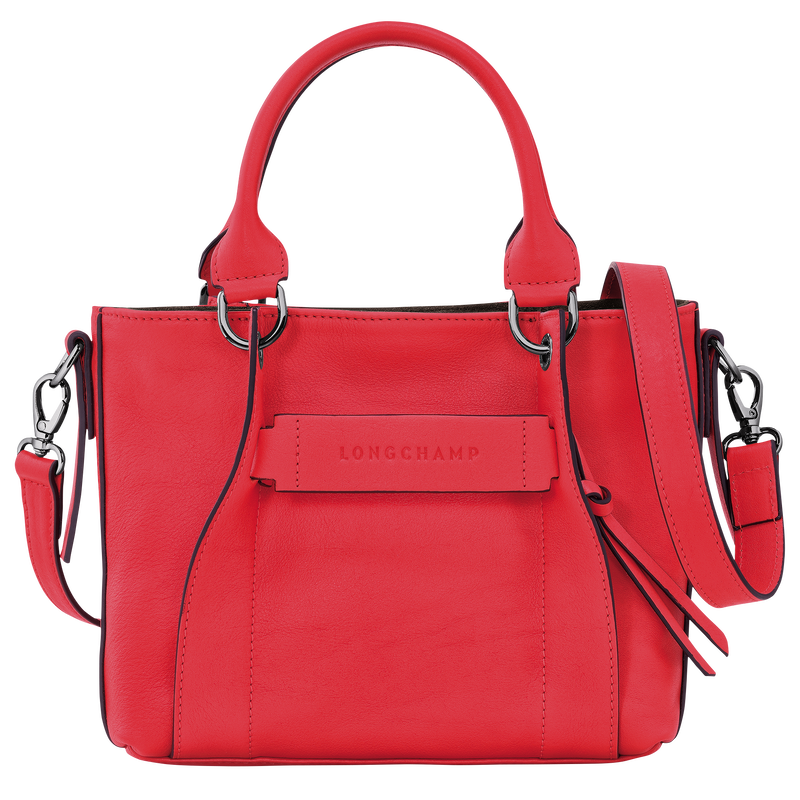Longchamp 3D 手提包 S , 紅色 - 皮革  - 查看 1 4