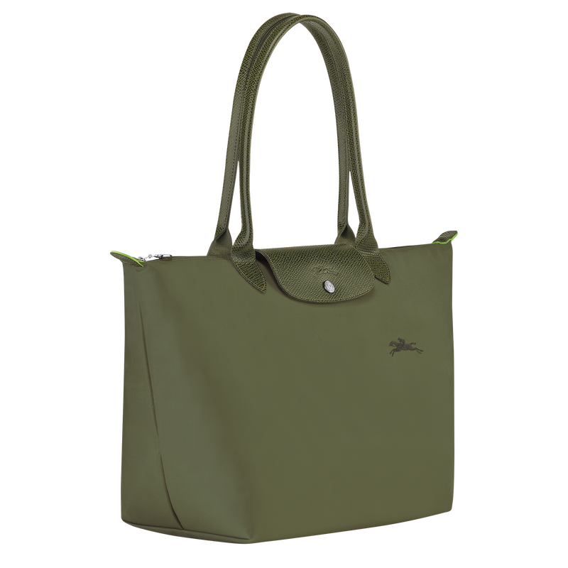 Le Pliage Green L Tote bag Forest - Recycled canvas (L1899919479)