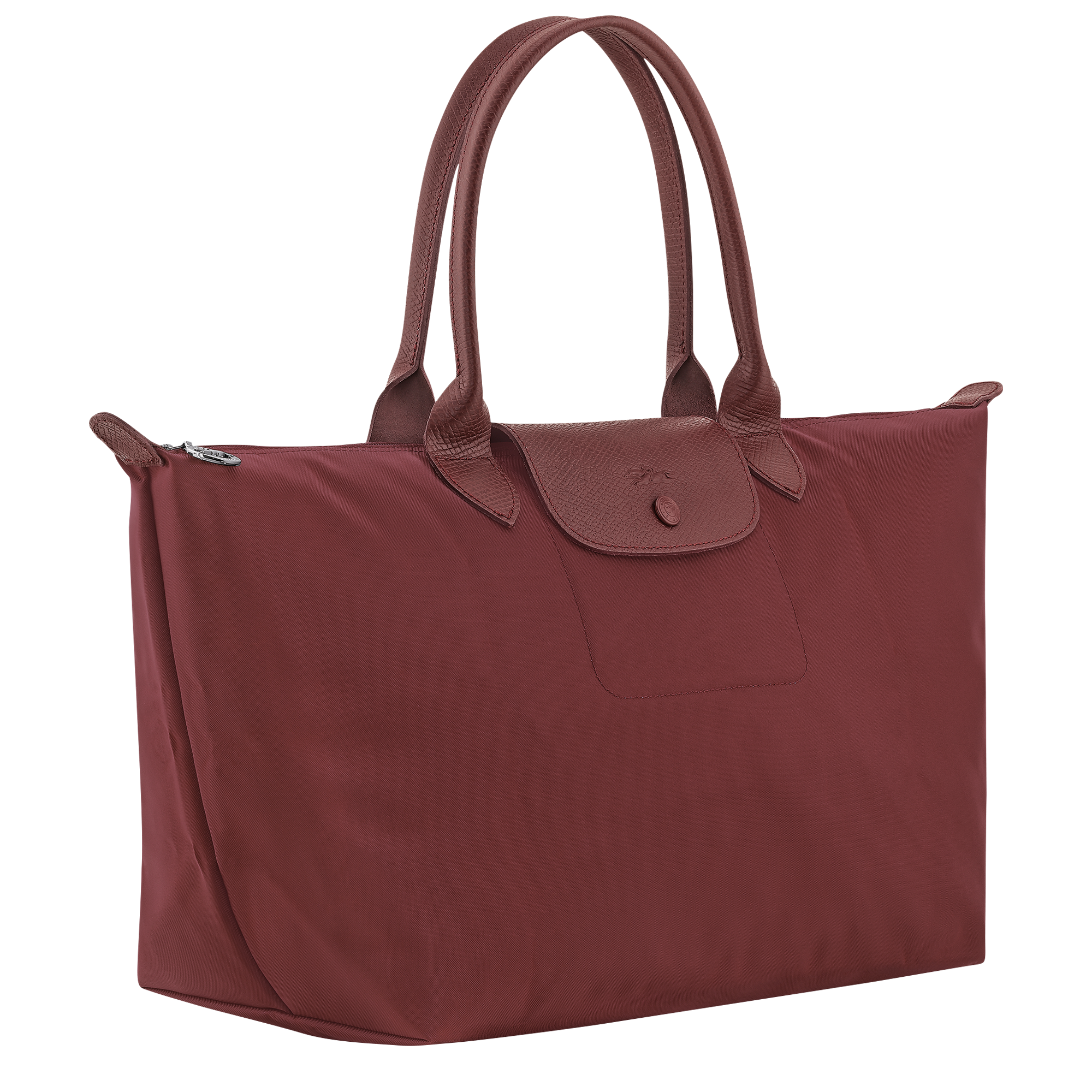 Le Pliage One Handbag L, Burgundy