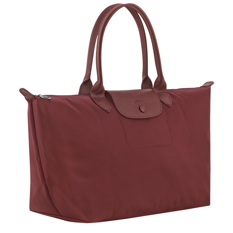 Le Pliage One L Handbag , Burgundy - Canvas  - View 2 of  6