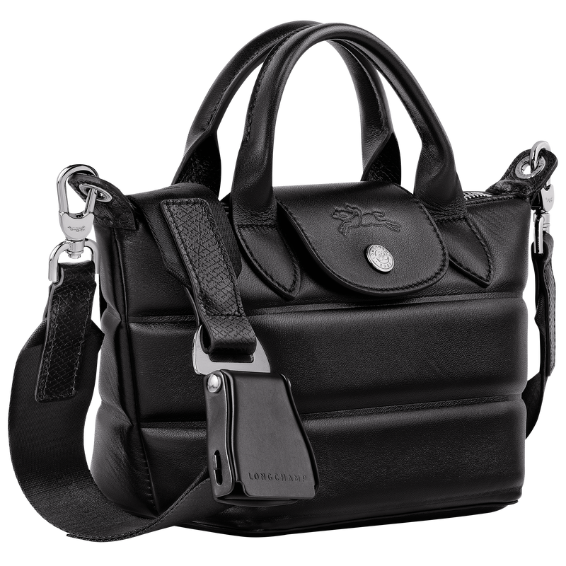 Le Pliage Xtra XS Handbag , Black - Leather  - View 3 of 6
