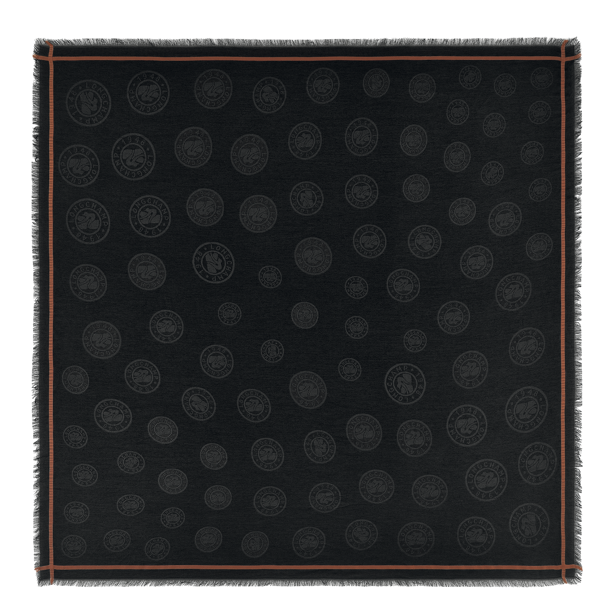 Shawl, Black - View 1 of
3 - zoom in La Médaille Longchamp Shawl, Black