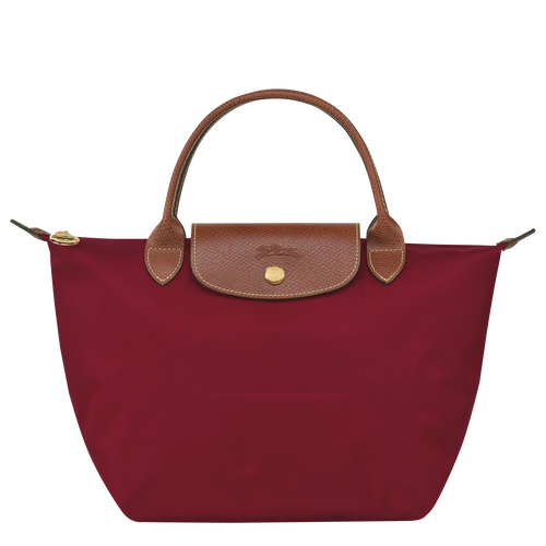 新品 ロンシャン LONGCHAMP ハンドバッグ かごバッグ ル・プリアージュ パリ サントロペ レッド