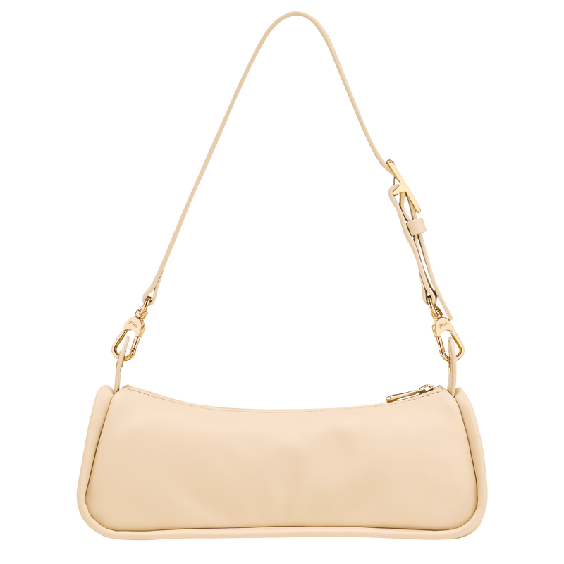 Looong M Shoulder bag , Vanilla - Leather  - View 4 of  7