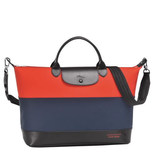 Handtas L, 993 Oranje / Navy Handtas L, 993 Oranje / Navy, hi-res