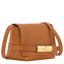 Le Smart S Crossbody bag , Caramel - Leather