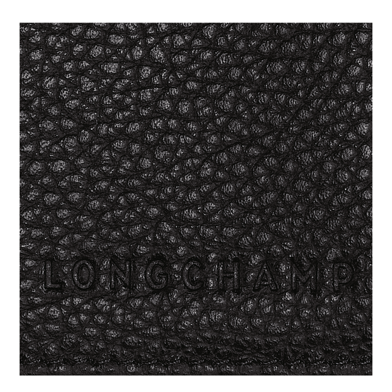 Le Foulonn&eacute; Passport cover , Black - Leather  - View 3 of  3