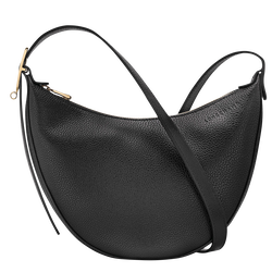 Le Foulonn&eacute; S Crossbody bag , Black - Leather