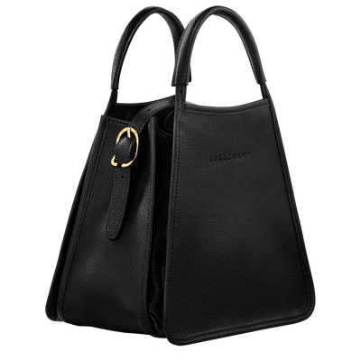 Le Foulonné Handbag S, Black