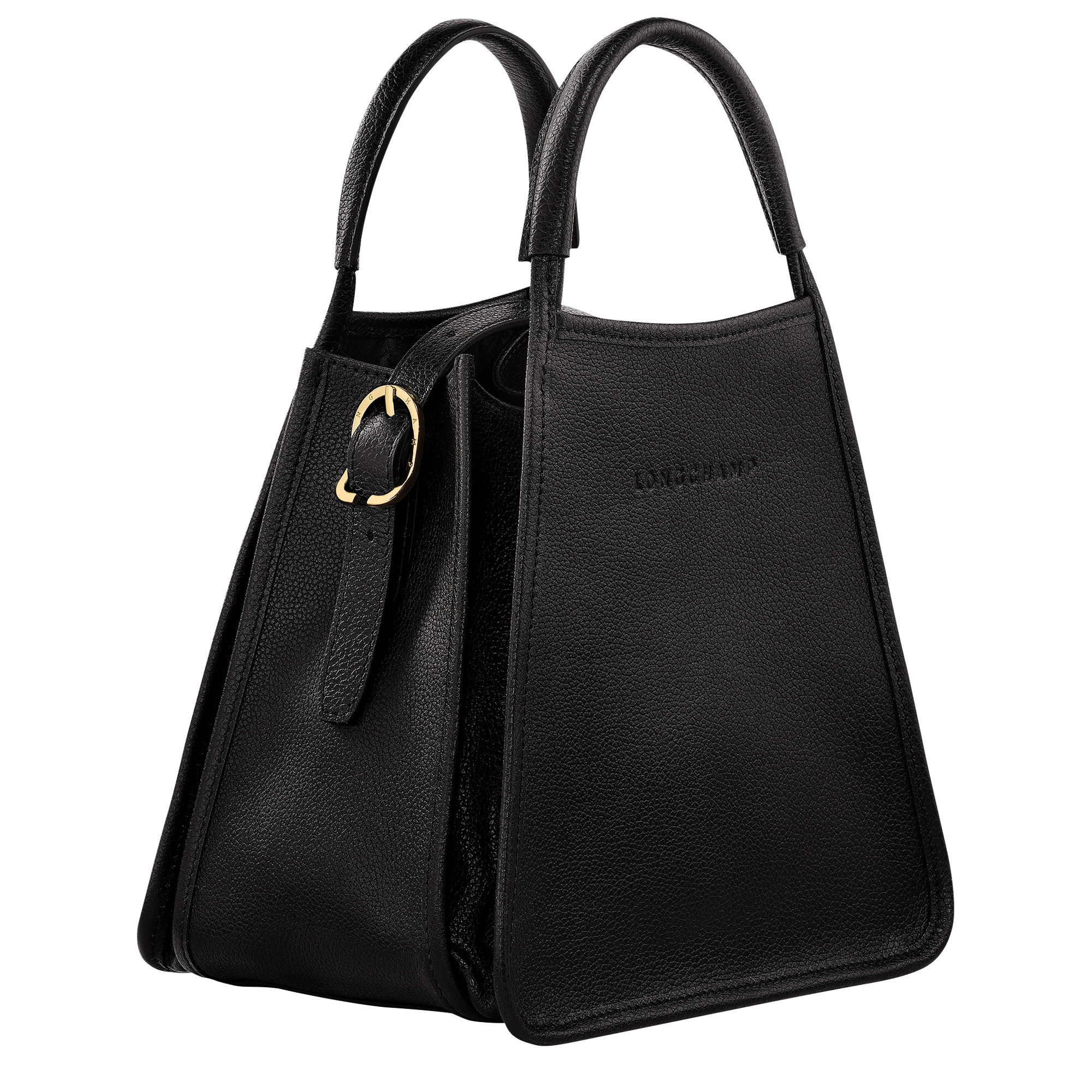 Handbag S, Black - View 3 of 
        7 - zoom in Le Foulonné Handbag S, Black