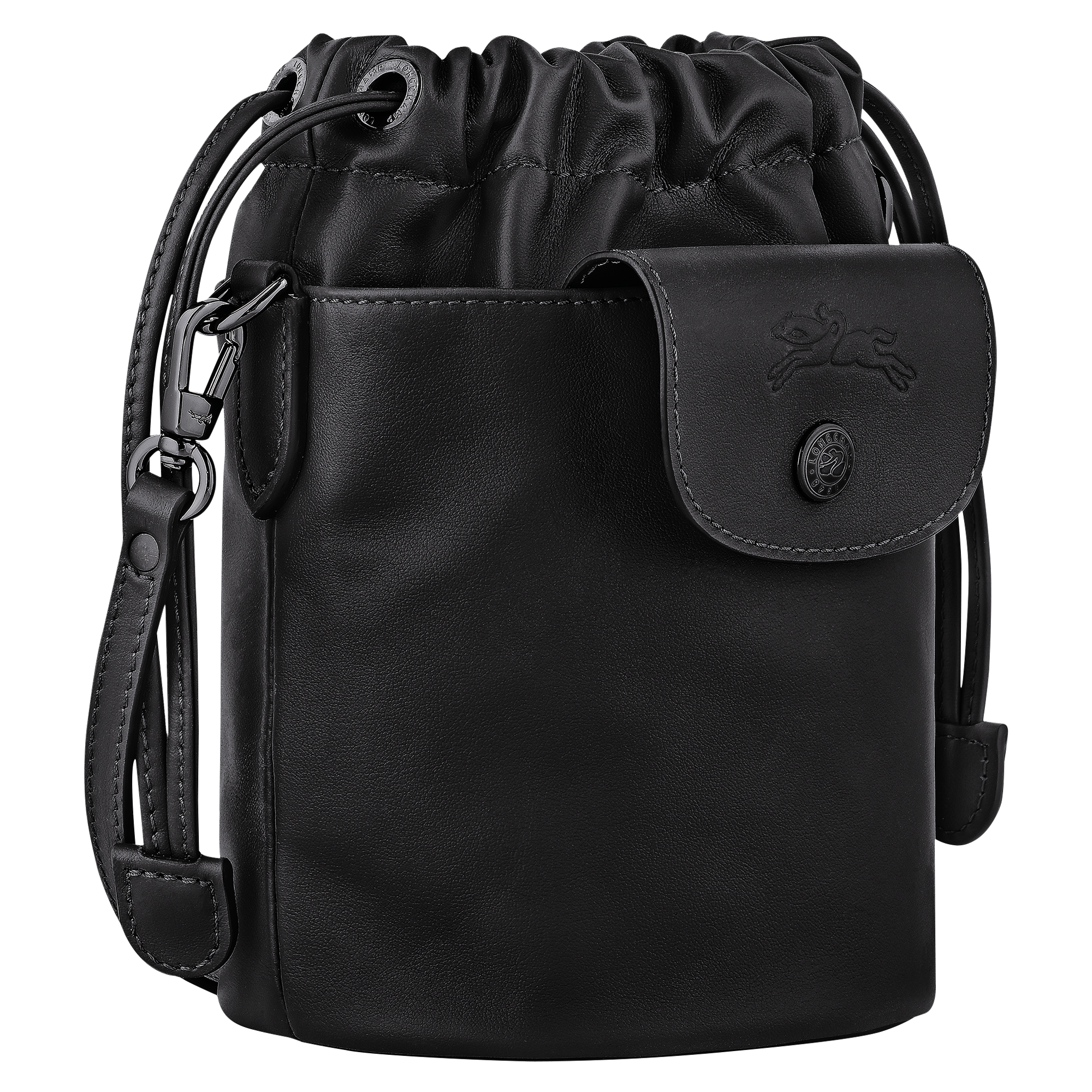 Le Pliage Xtra Sac seau XS, Rose dor&eacute;/D&eacute;grad&eacute; rose