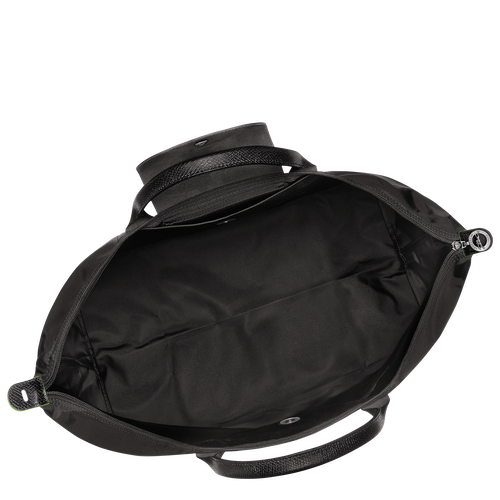 Le Pliage Green S Travel bag , Black - Recycled canvas - View 5 of  7