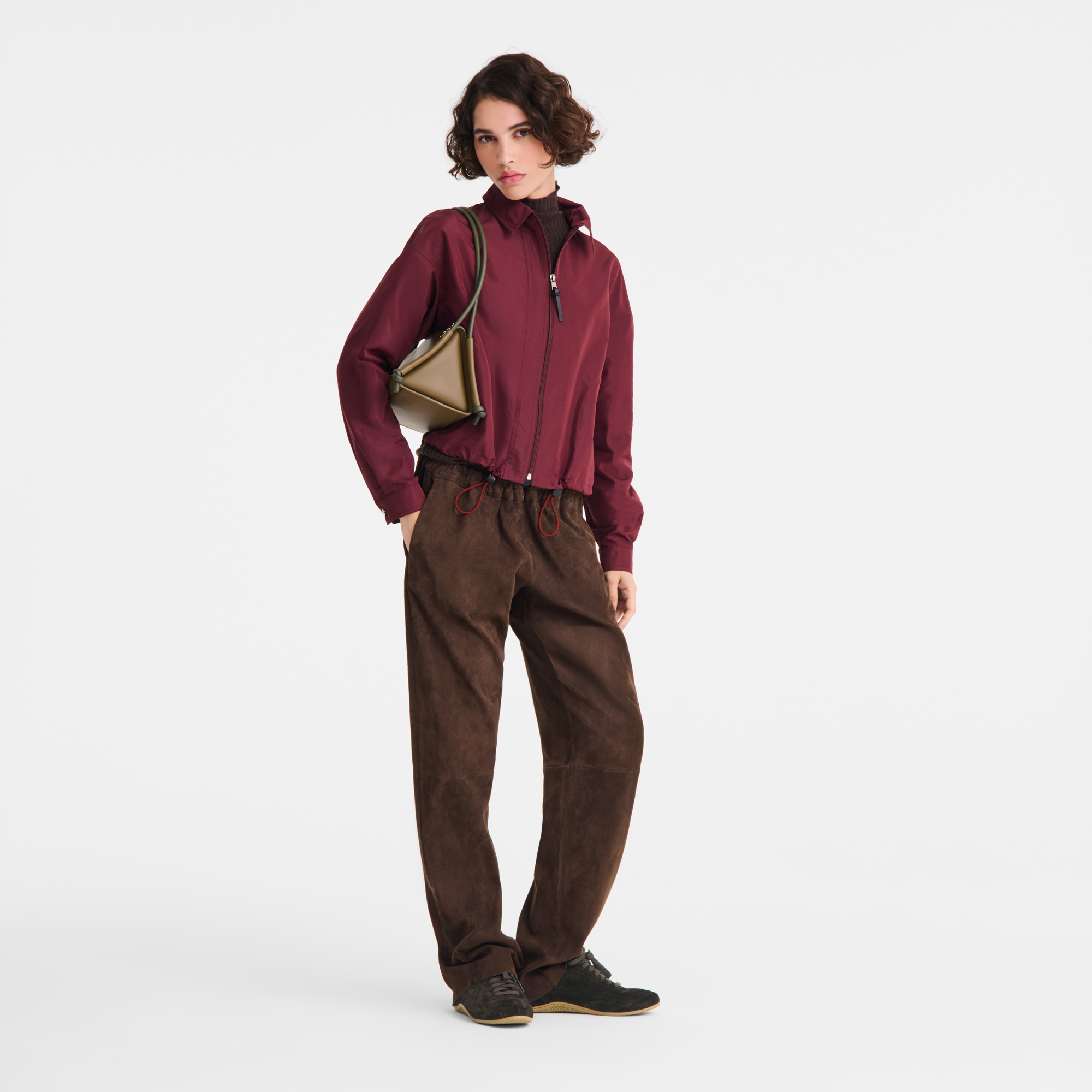 Le Pliage Xtra ショルダーバッグ M, オリーブ