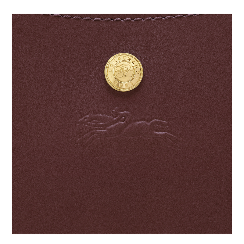 Épure 斜背袋 , 酒紅色 - 皮革  - 查看 6 6