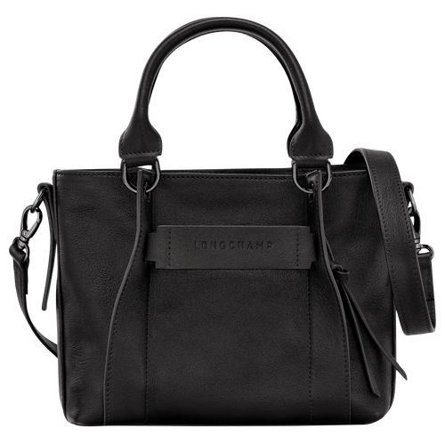 Longchamp 3D S Handbag , Black - Leather - View 1 of 6