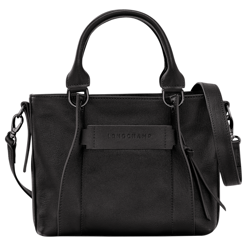 Longchamp 3D S Handbag , Black - Leather  - View 1 of  6