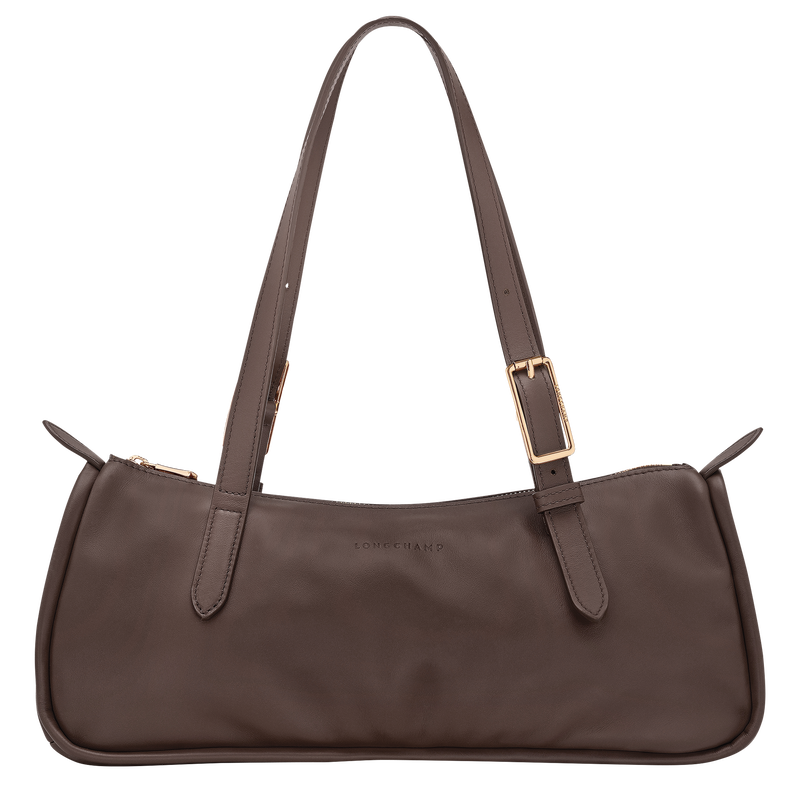 Looong Shoulder bag , Mocha - Leather  - View 1 of  6