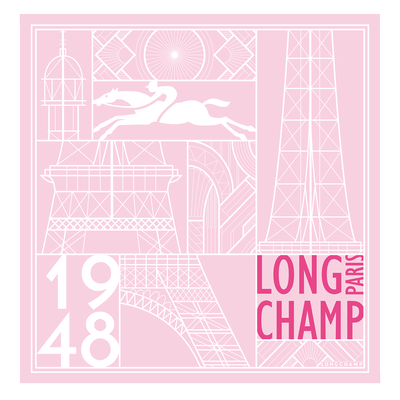 Eiffel Tower 1948 Silk scarf 50, Ballerina