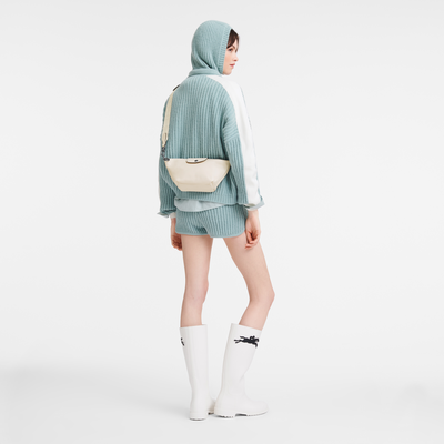 Le Pliage Xtra XS Crossbody bag , Ecru - Leather
