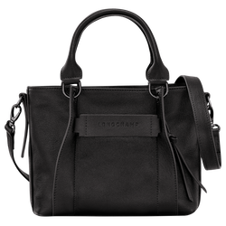 Handtasche S Longchamp 3D , Leder - Schwarz