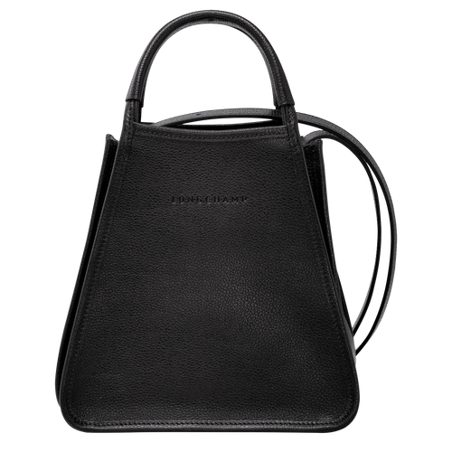 Le Foulonné S Handbag Black - Leather | Longchamp US