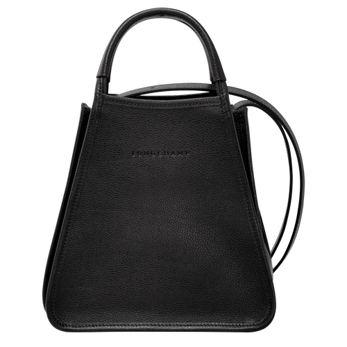 Black leather handbag sale hotsell