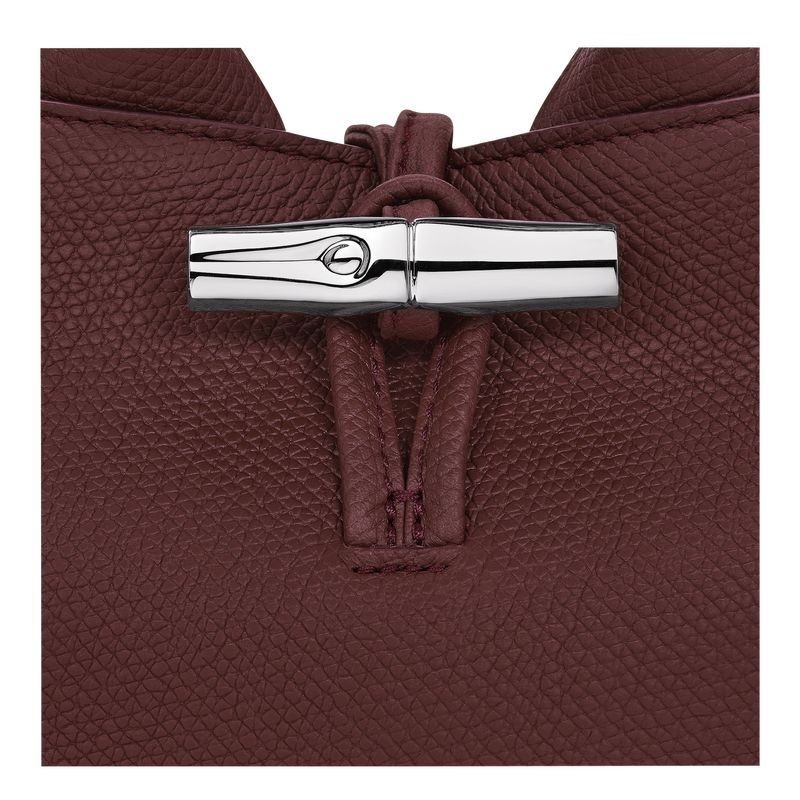 Le Roseau XS Handbag , Burgundy - Leather  - View 6 of  6