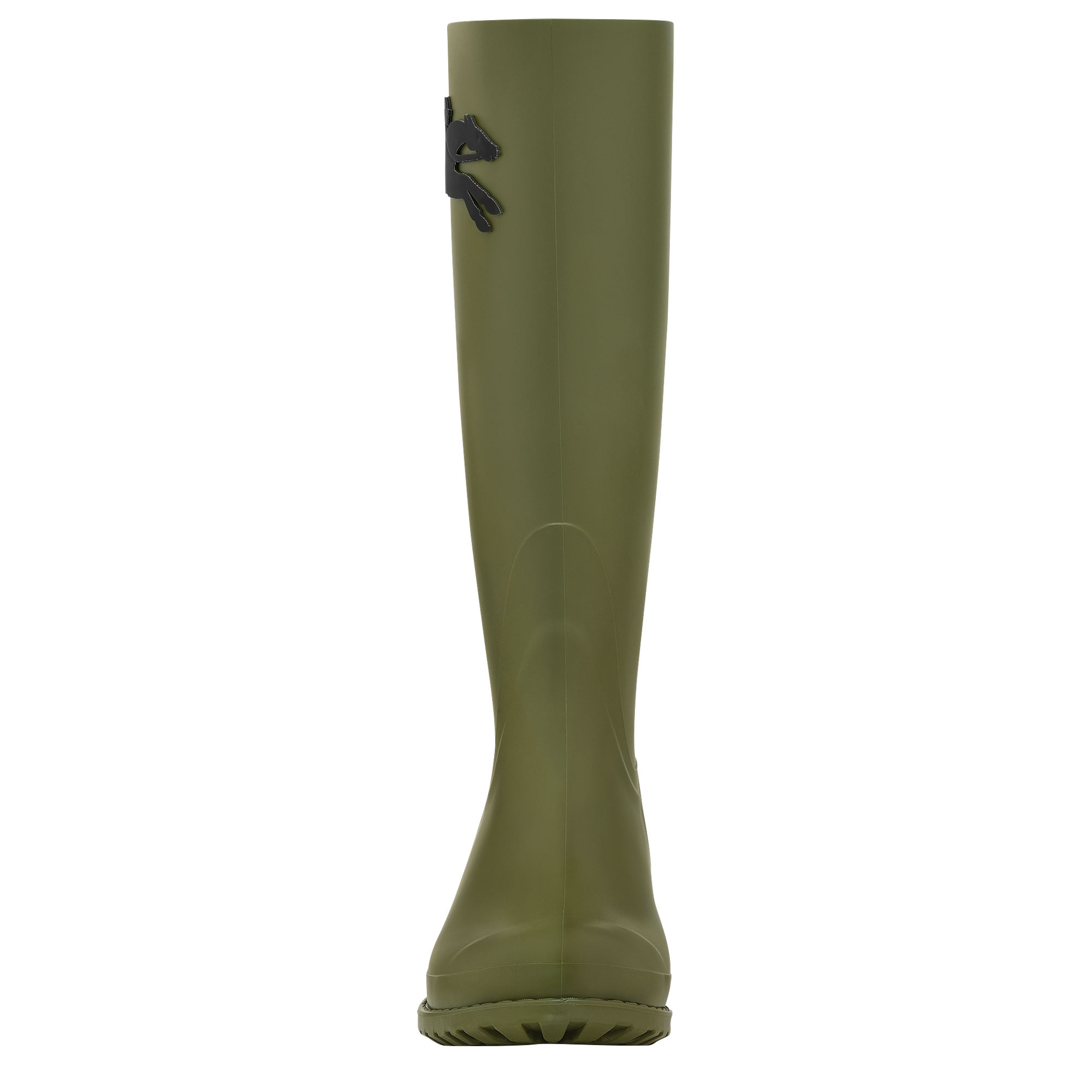 Cheval Longchamp Bottes plates, Kaki