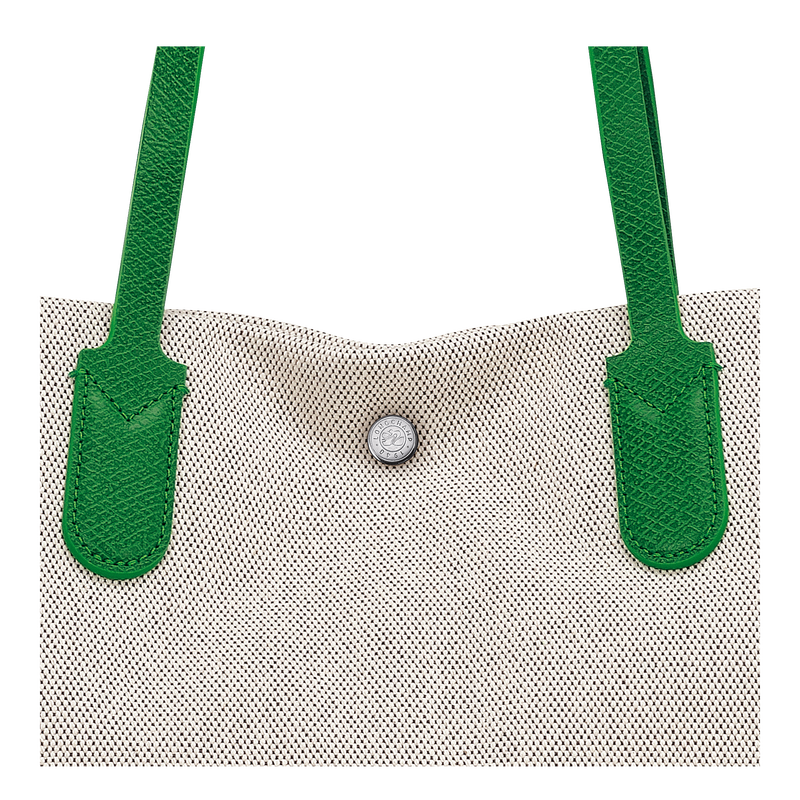 Essential L Tote bag , Green - Canvas  - View 6 of  7