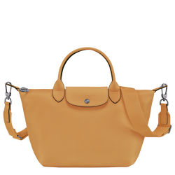 Le Pliage Xtra S Handbag , Honey - Leather