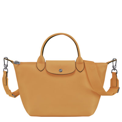 Le Pliage Xtra S Handbag , Honey - Leather