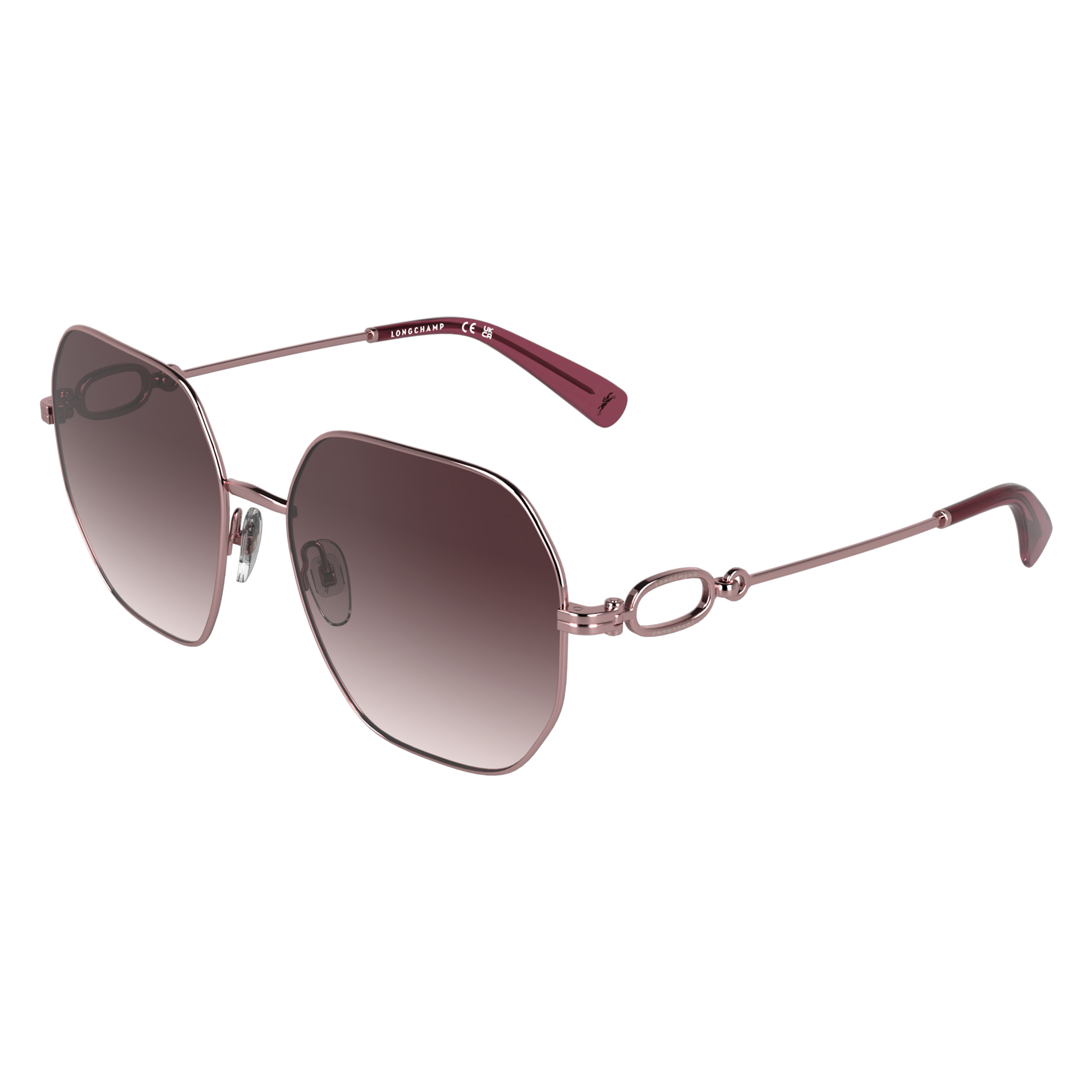 null Sunglasses, Pink/Pink gradient