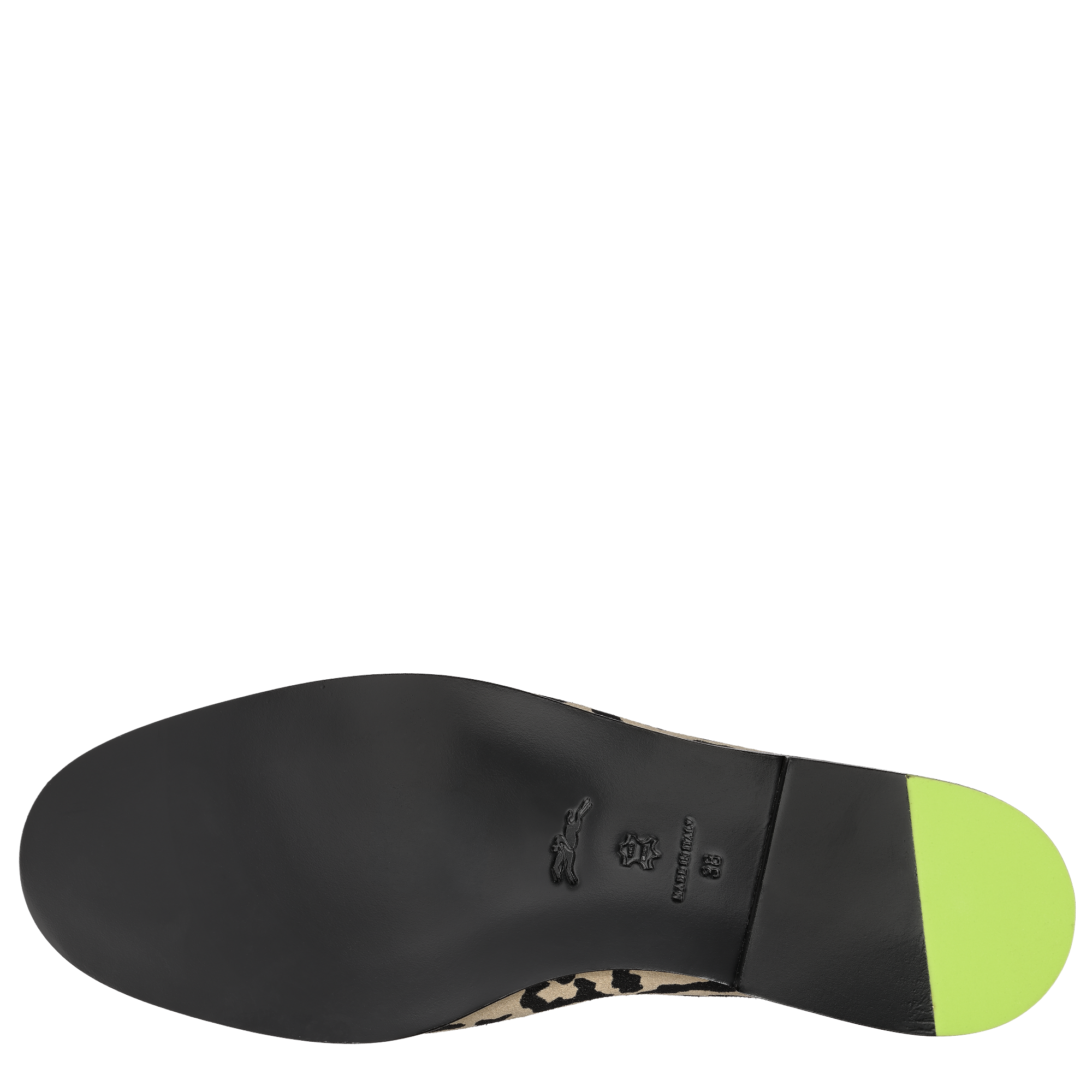 Au Sultan Mocas&iacute;n, Beige/Negro