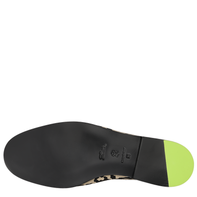 Au Sultan Mocas&iacute;n, Beige/Negro