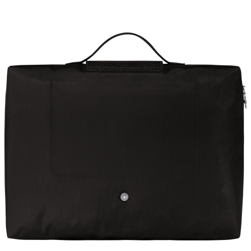 Le Pliage Green S Briefcase , Black - Recycled canvas - View 4 of  5