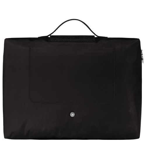 Le Pliage Green S Briefcase , Black - Recycled canvas - View 4 of  5