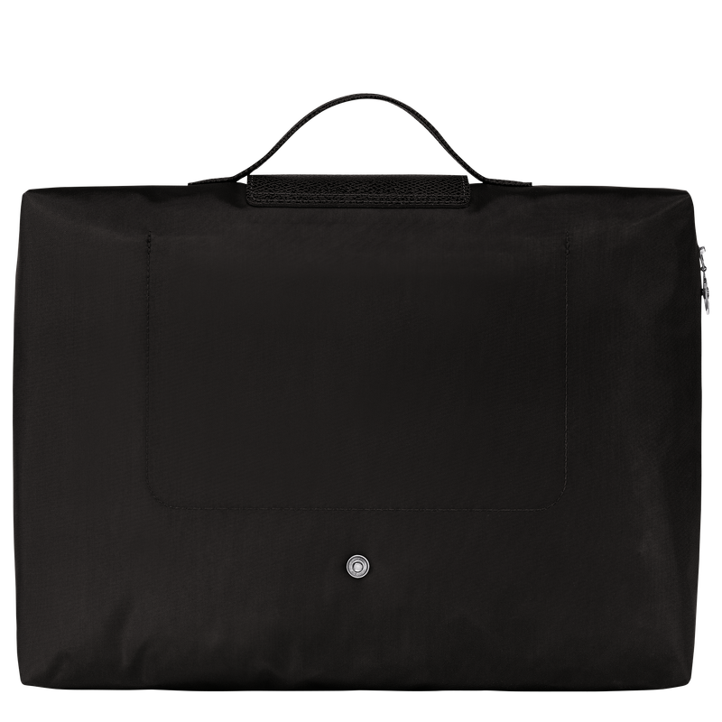 Le Pliage Green S Briefcase , Black - Recycled canvas  - View 4 of  5