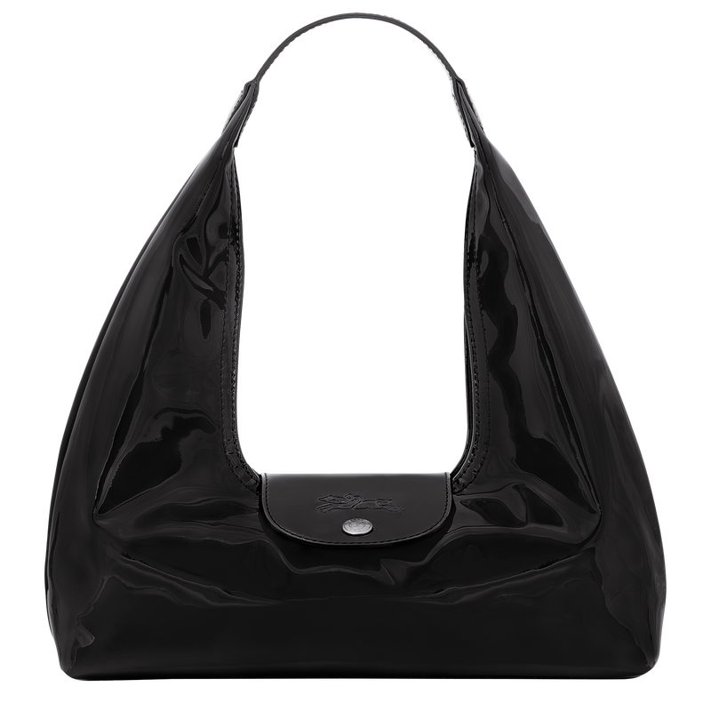 Le Pliage Xtra M Shoulder bag , Black - Leather  - View 1 of  5
